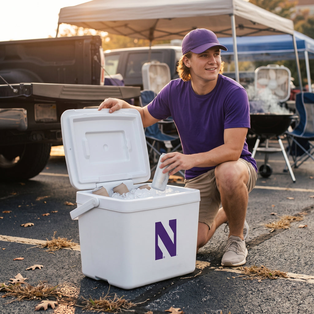 16qt Northwestern Wildcats Tailgate Cooler