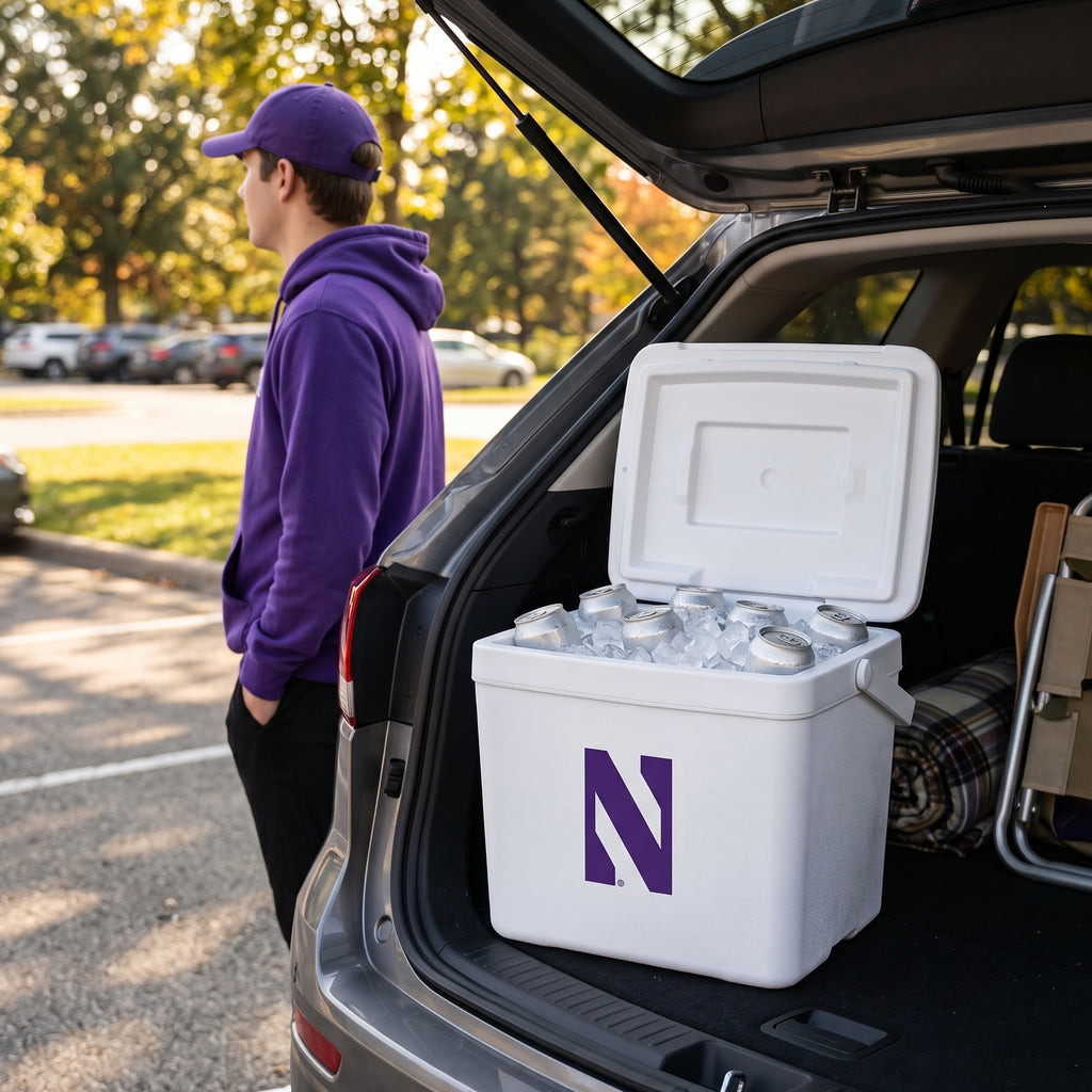 16qt Northwestern Wildcats Tailgate Cooler