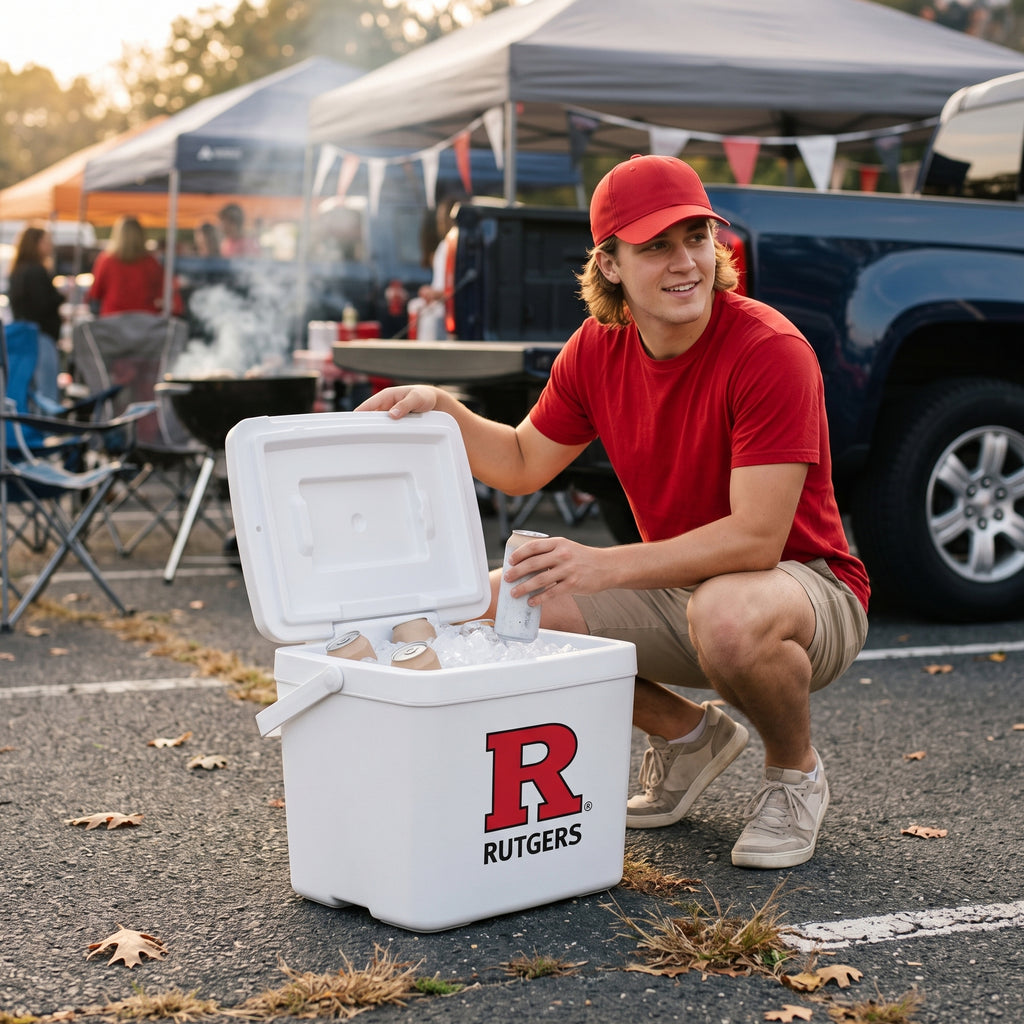16qt Rutgers Scarlet Knights Tailgate Cooler