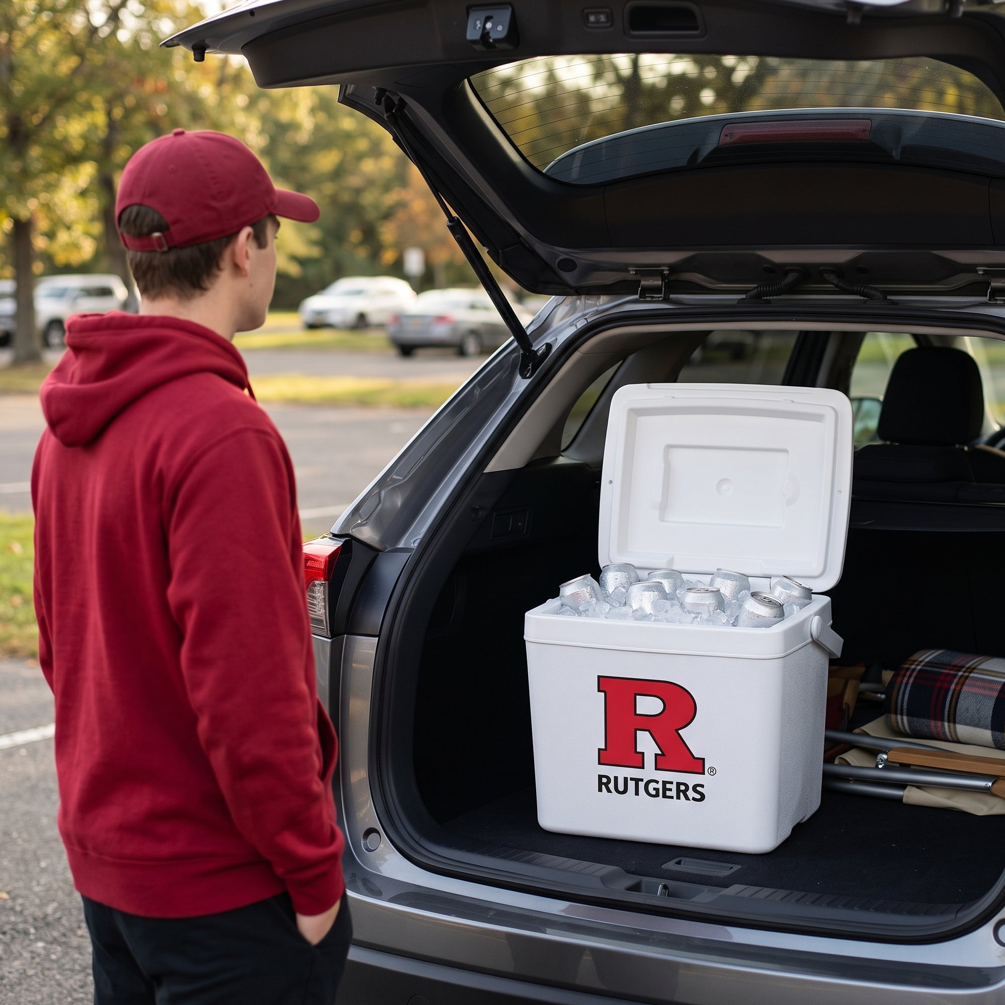 16qt Rutgers Scarlet Knights Tailgate Cooler