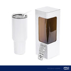 48oz Texas Tech Red Raiders Iridescent Anodized White Tumbler