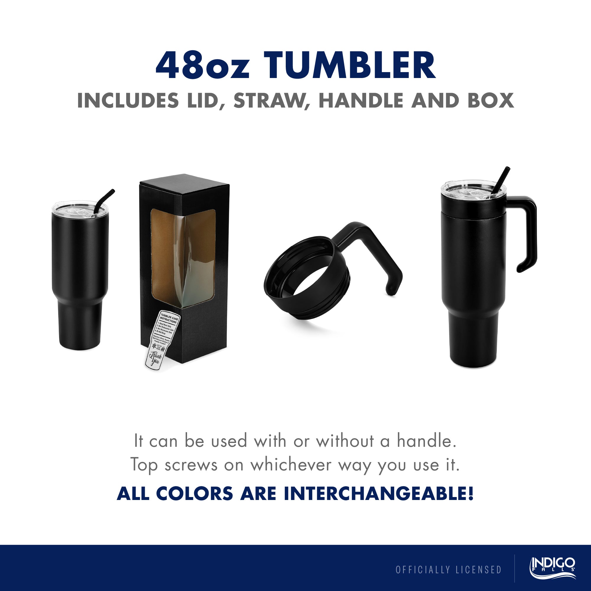 48oz Texas Tech Red Raiders Combo Tumbler