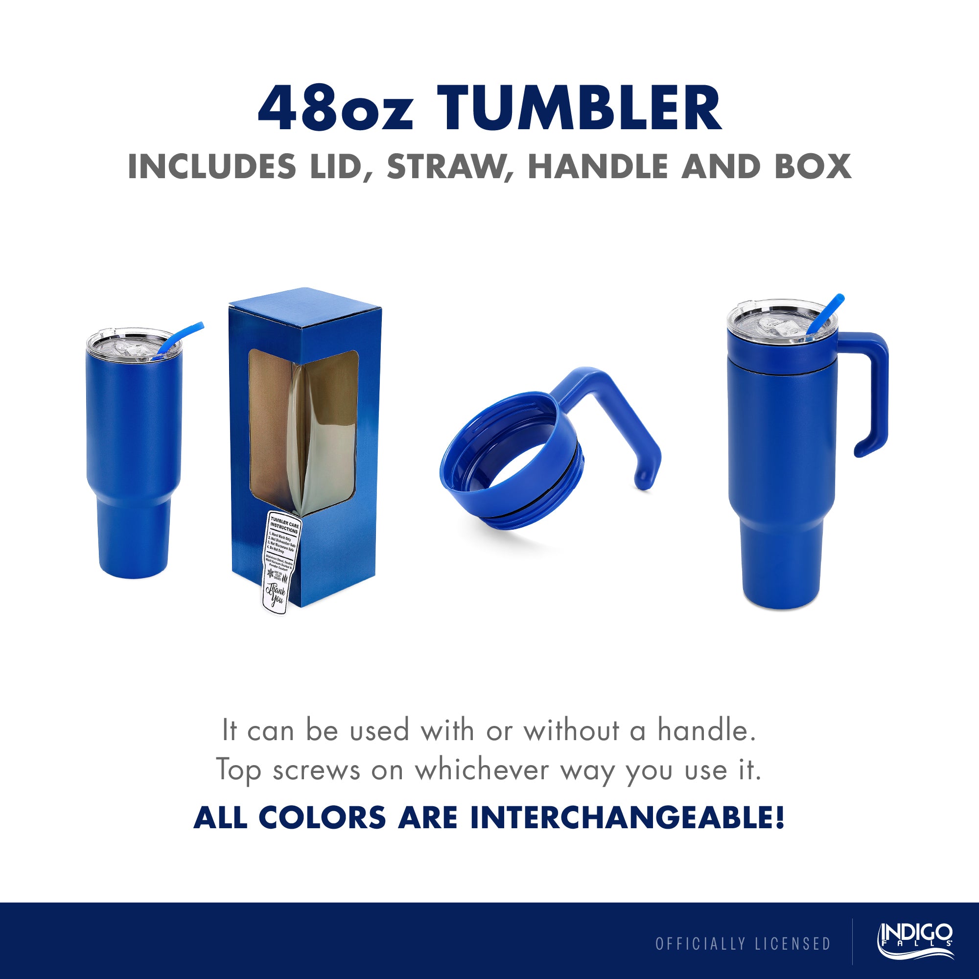 48oz Tennessee State Tigers Combo Tumbler