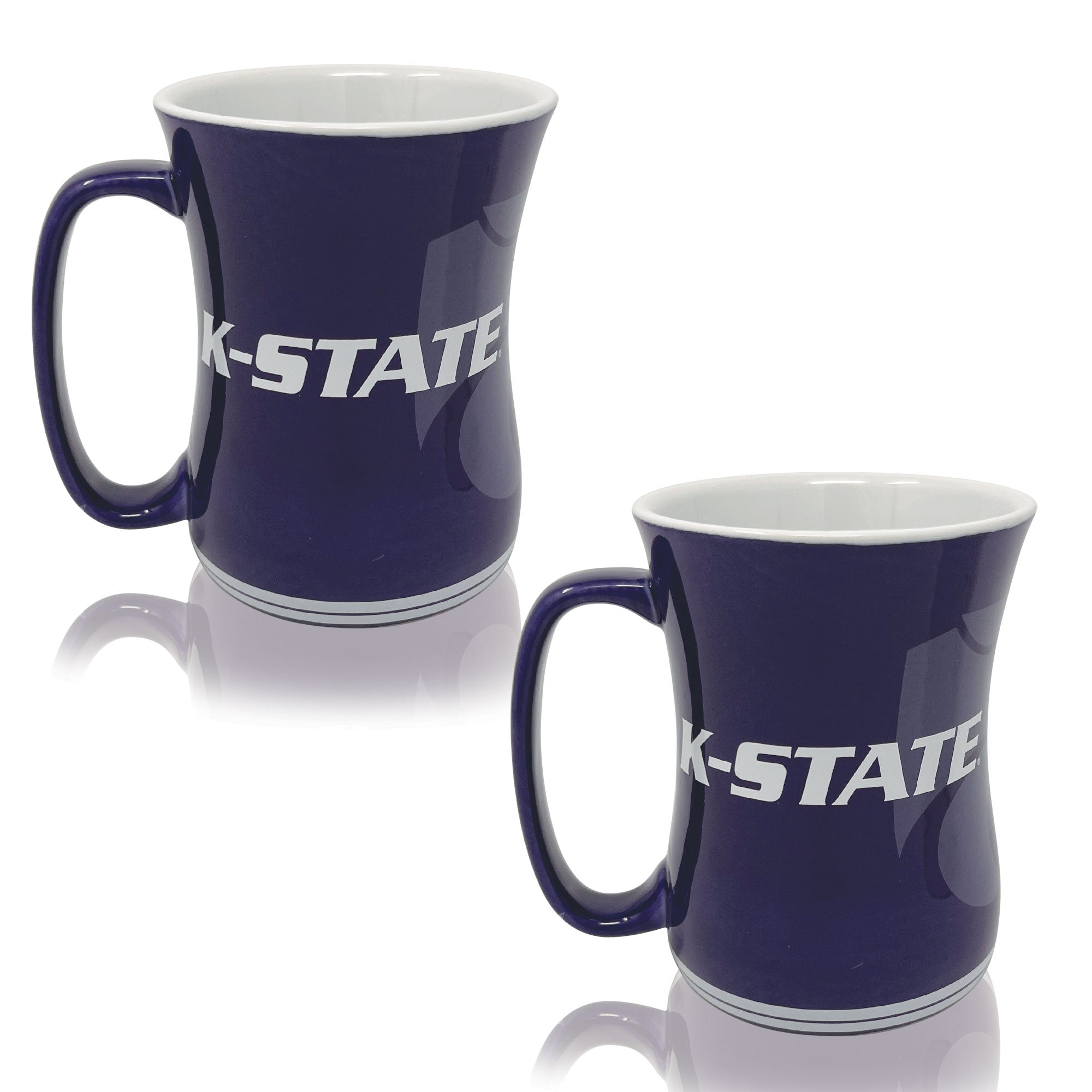 Set of 2 | 16oz Kansas State Wildcats Barista Mugs