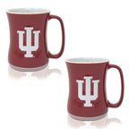 Set of 2 | 16oz Indiana Hoosiers Barista Mugs