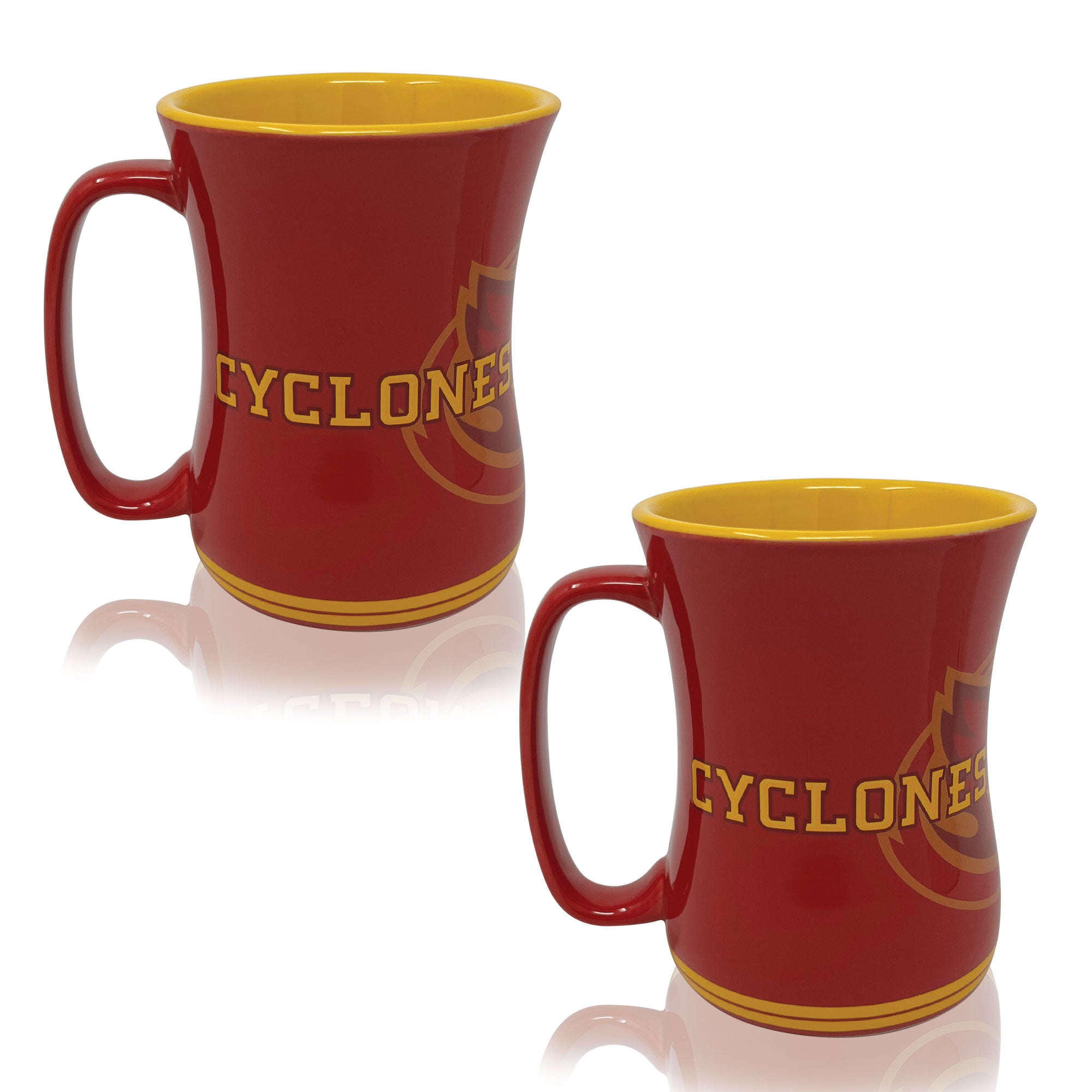 Set of 2 | 16oz Iowa State Cyclones Barista Mugs