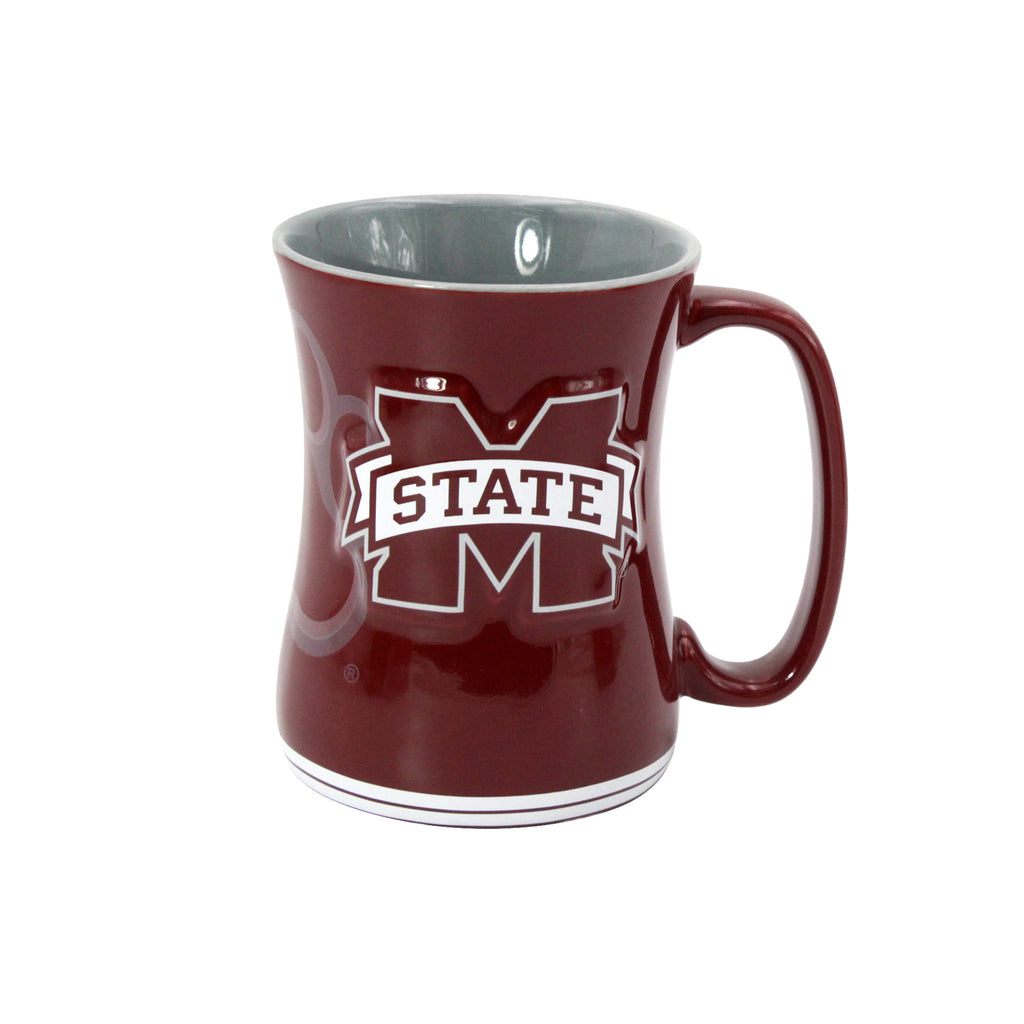 16oz Mississippi State Bulldogs Sculpted Barista Mug