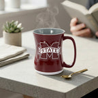 Set of 2 | 16oz Mississippi State Bulldogs Barista Mugs
