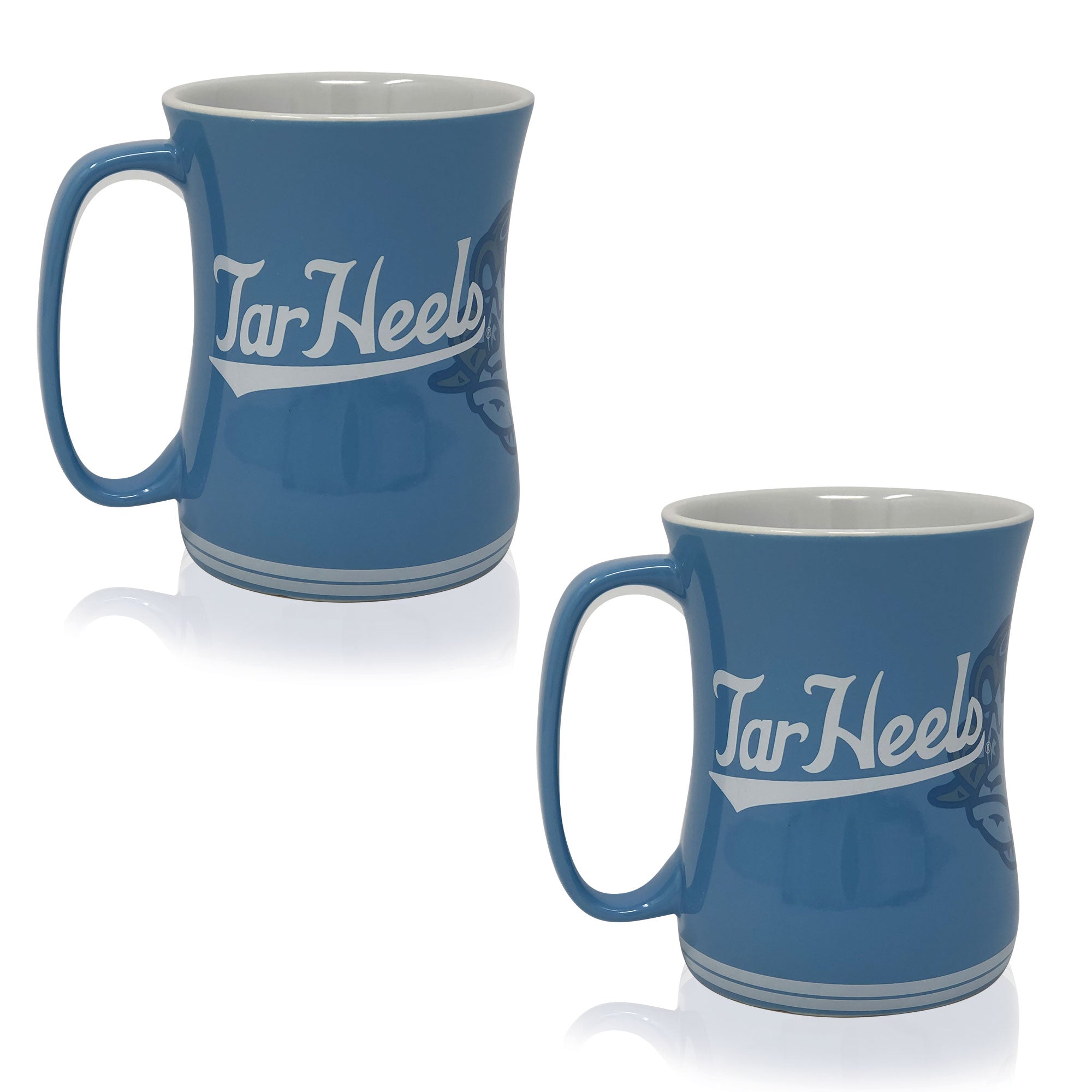 Set of 2 | 16oz North Carolina Tar Heels Barista Mugs