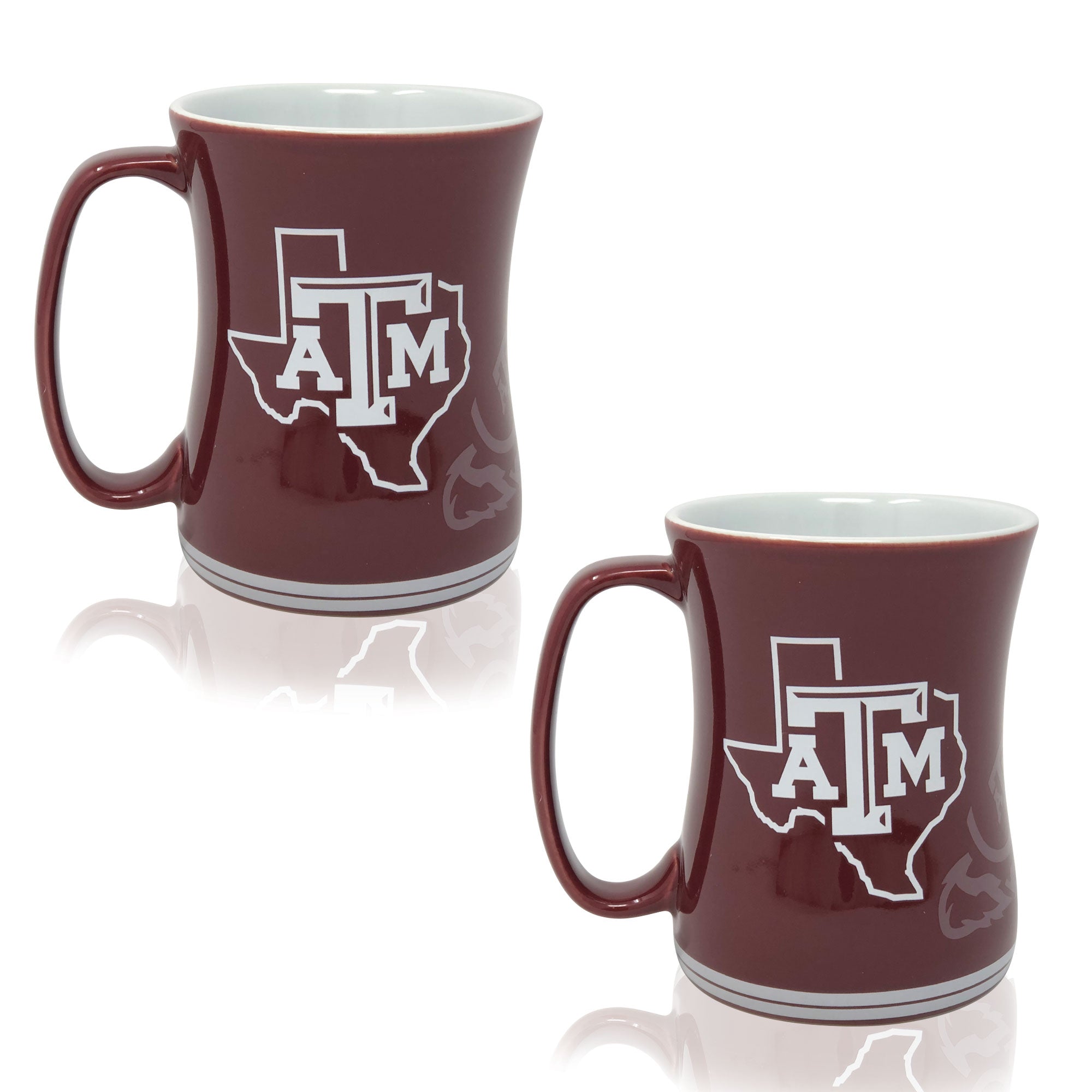 Set of 2 | 16oz Texas A&M Aggies Barista Mugs