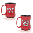 Set of 2 | 16oz Texas Tech Red Raiders Barista Mugs