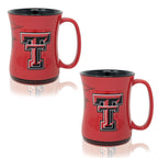 Set of 2 | 16oz Texas Tech Red Raiders Barista Mugs