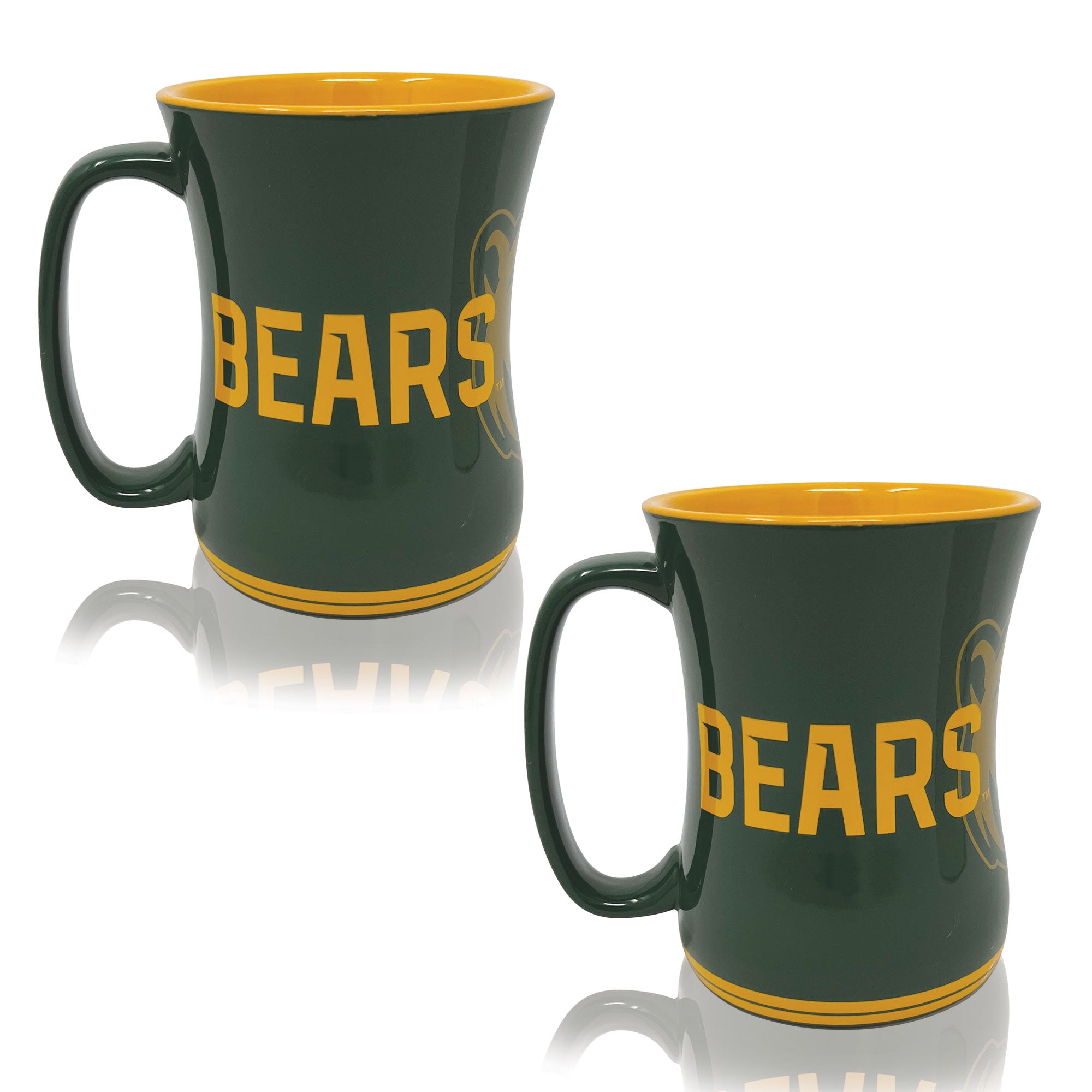 Set of 2 | 16oz Baylor Bears Barista Mugs