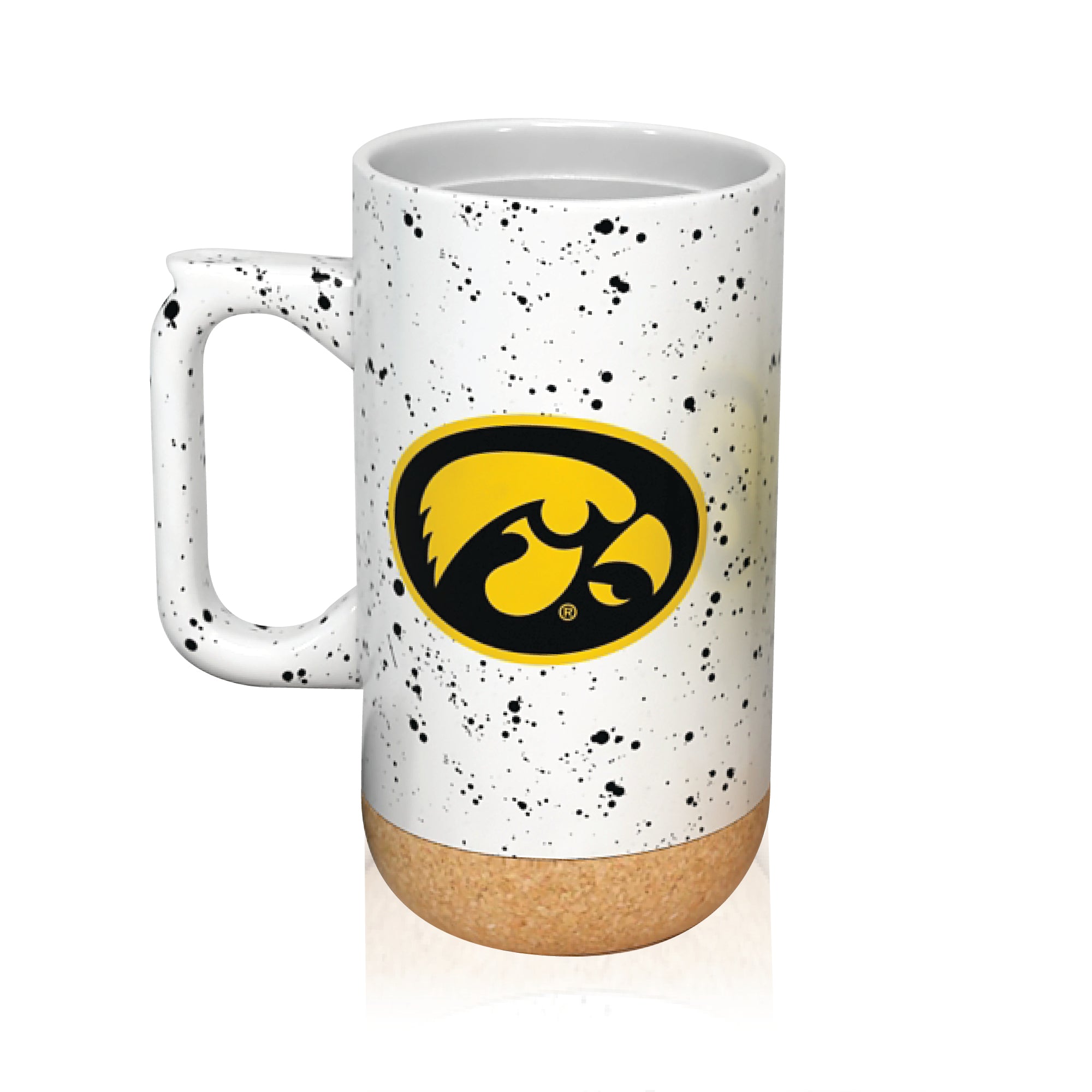 Iowa Hawkeyes 18oz Speckle Cork Mug
