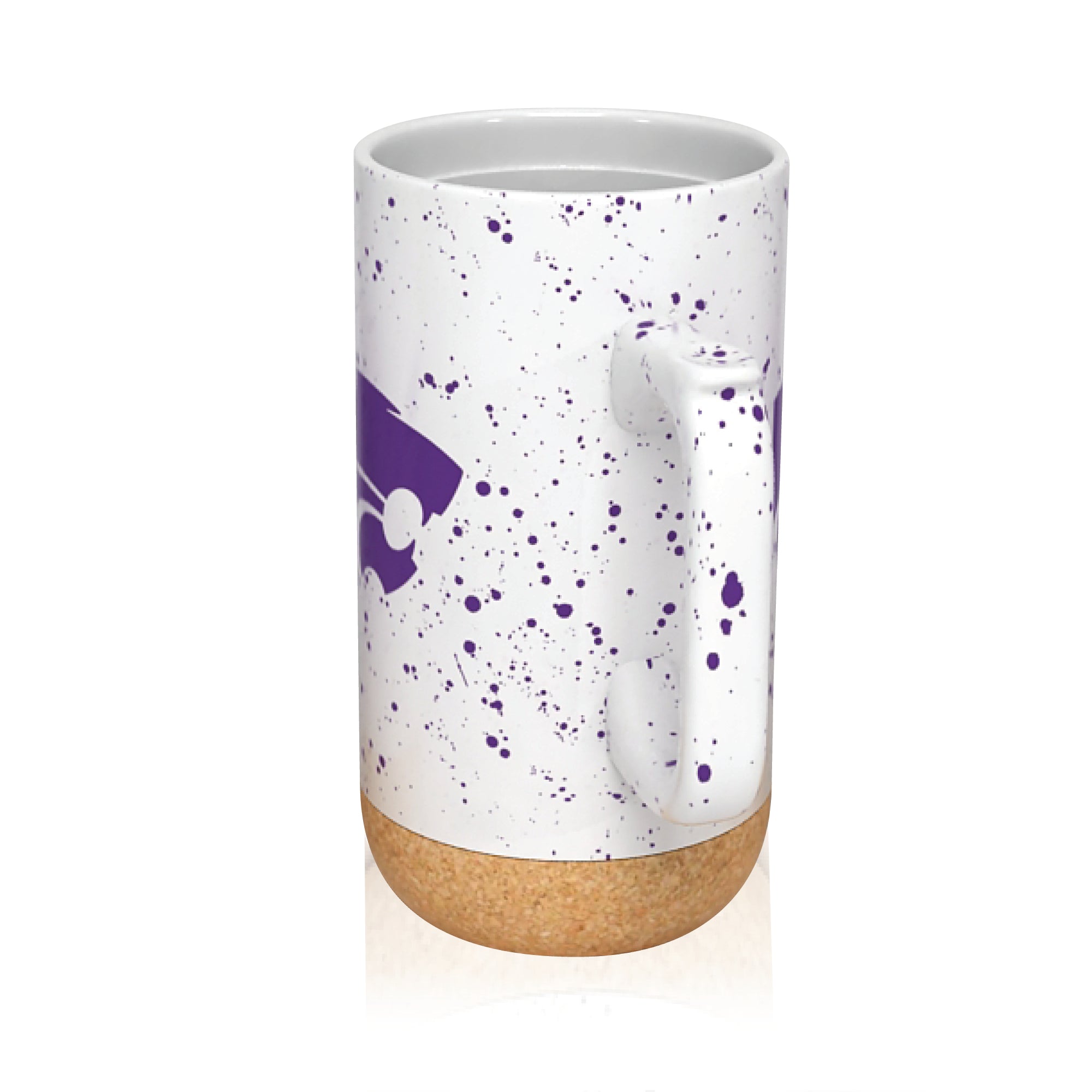 Kansas State Wildcats 18oz Speckle Cork Mug