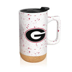 Georgia Bulldogs 18oz Speckle Cork Mug