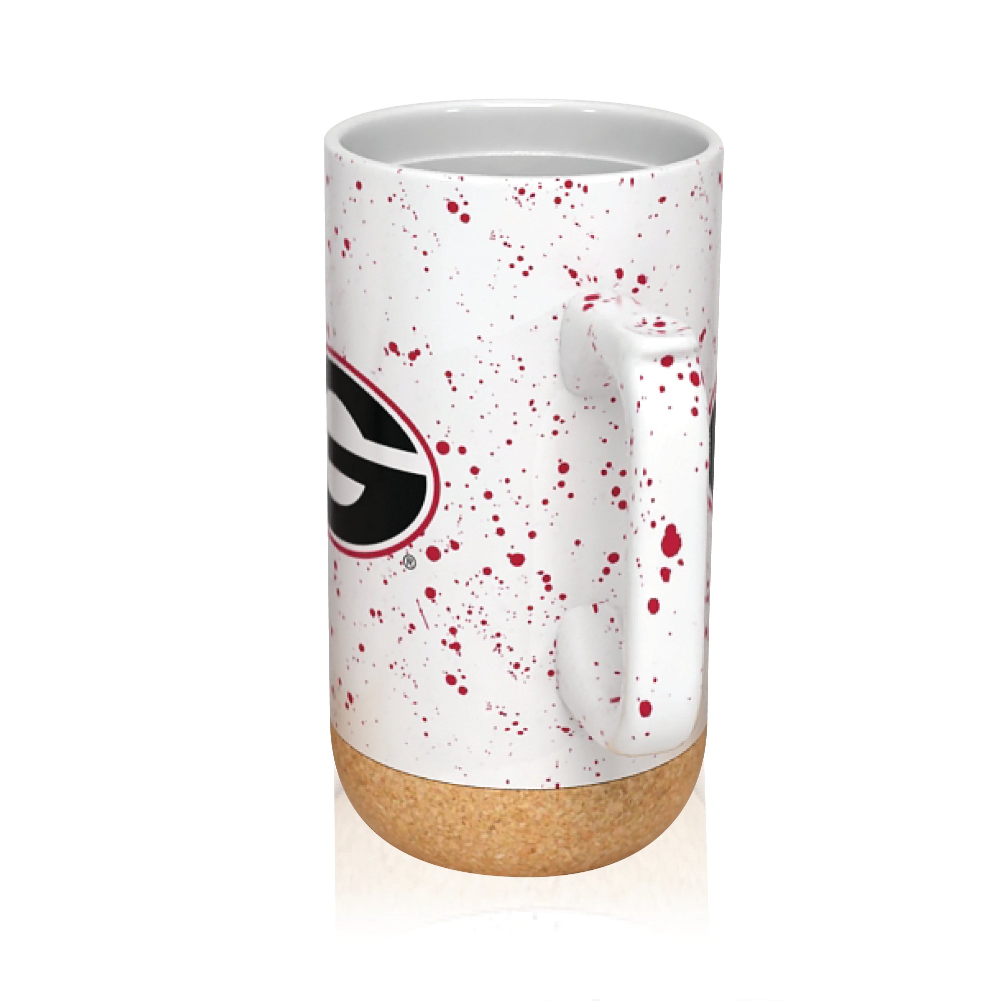Georgia Bulldogs 18oz Speckle Cork Mug