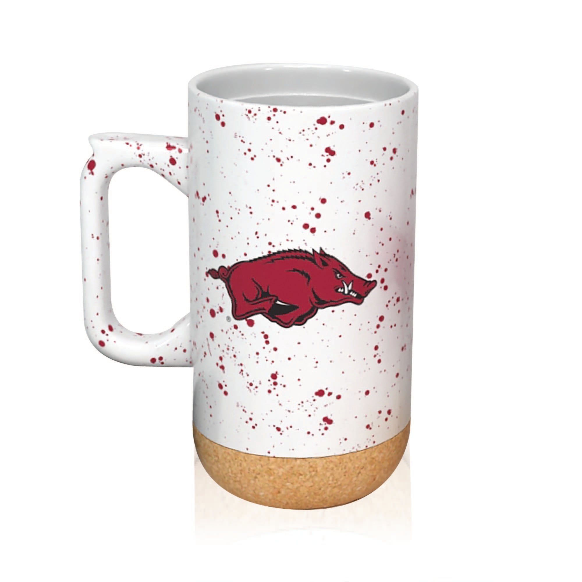 Arkansas Razorbacks 18oz Speckle Cork Mug