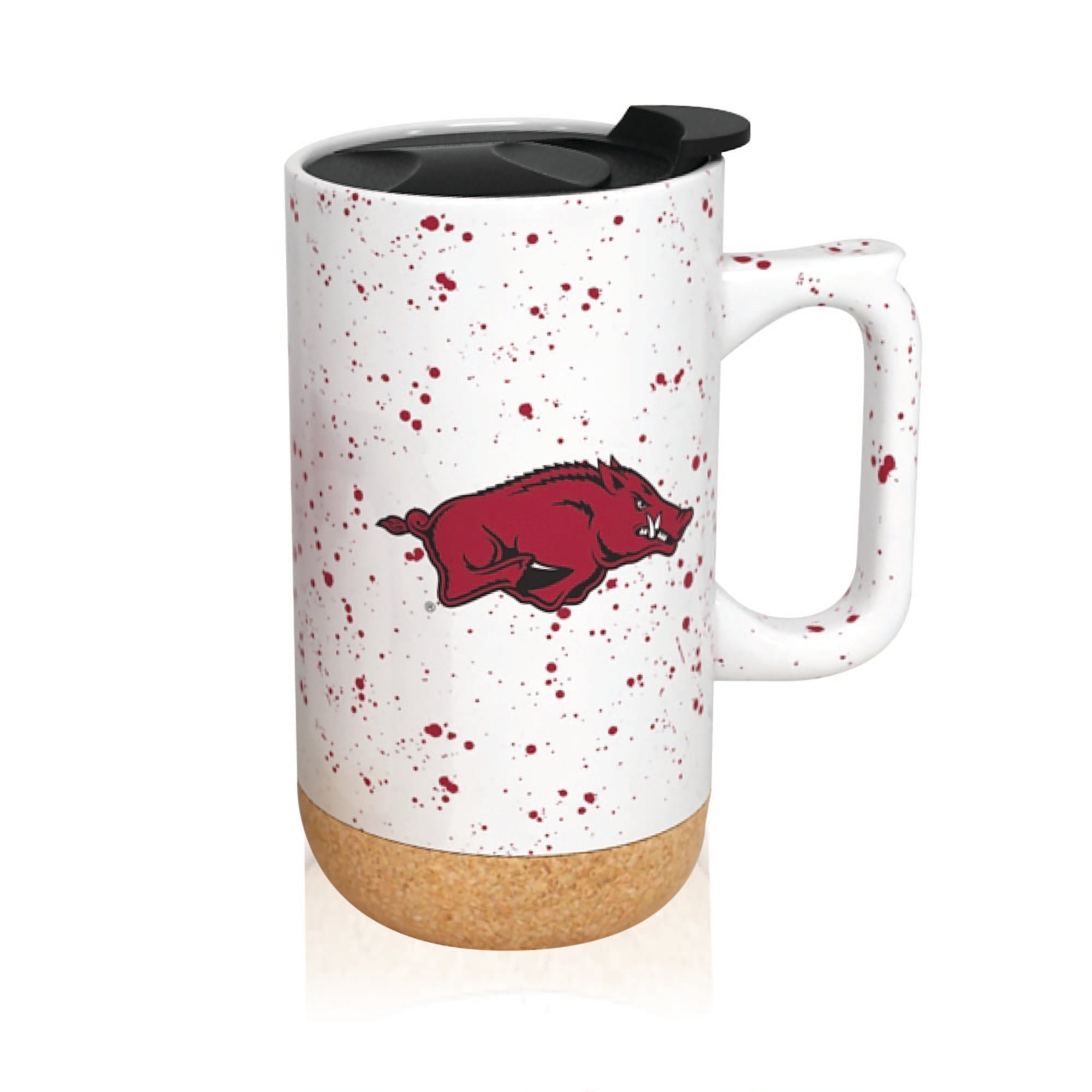 Arkansas Razorbacks 18oz Speckle Cork Mug