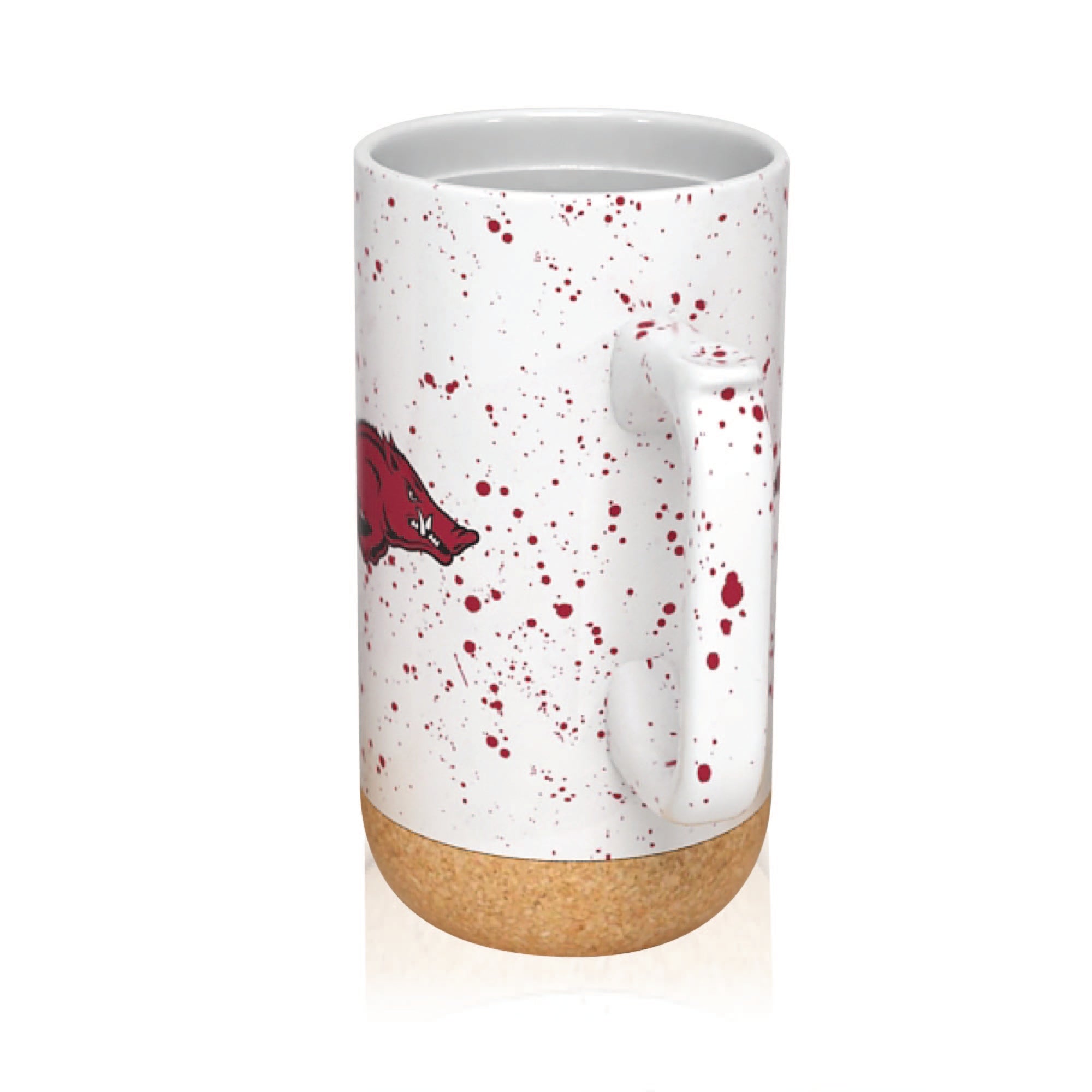 Arkansas Razorbacks 18oz Speckle Cork Mug