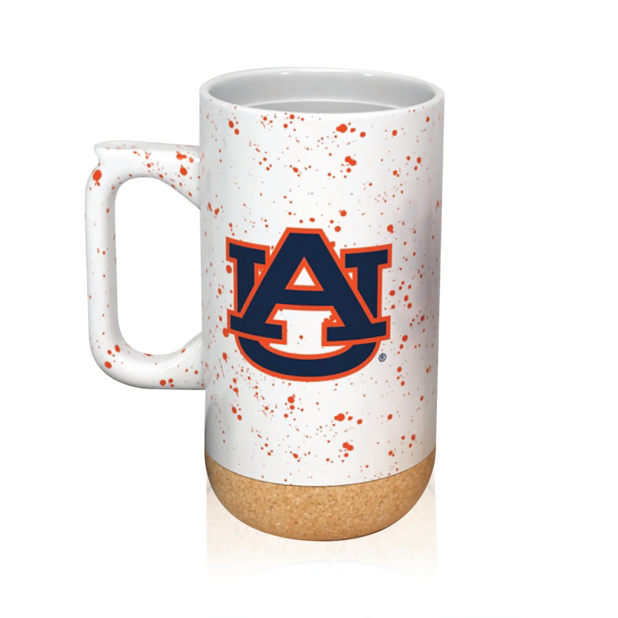 Auburn Tigers 18oz Speckle Cork Mug