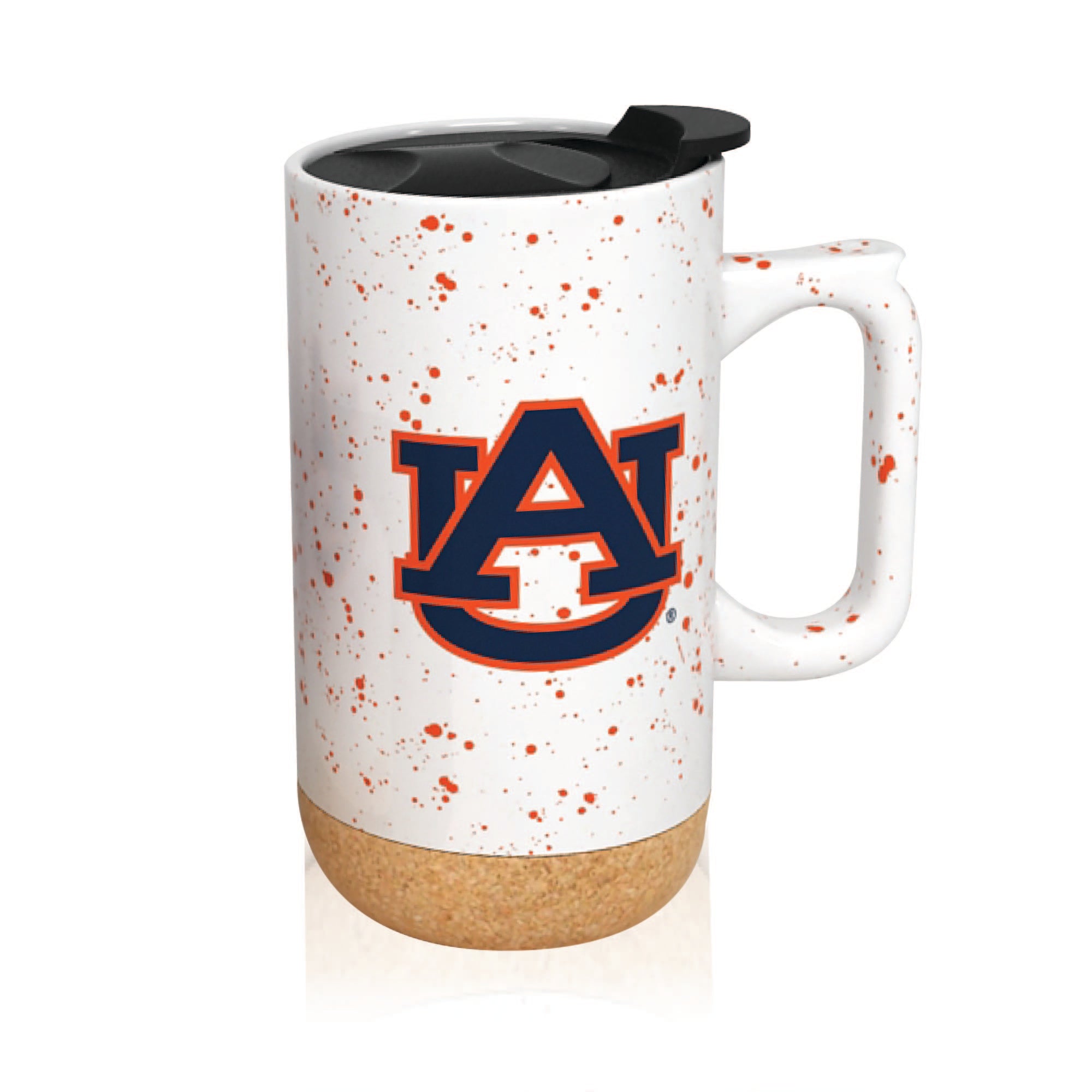 Auburn Tigers 18oz Speckle Cork Mug