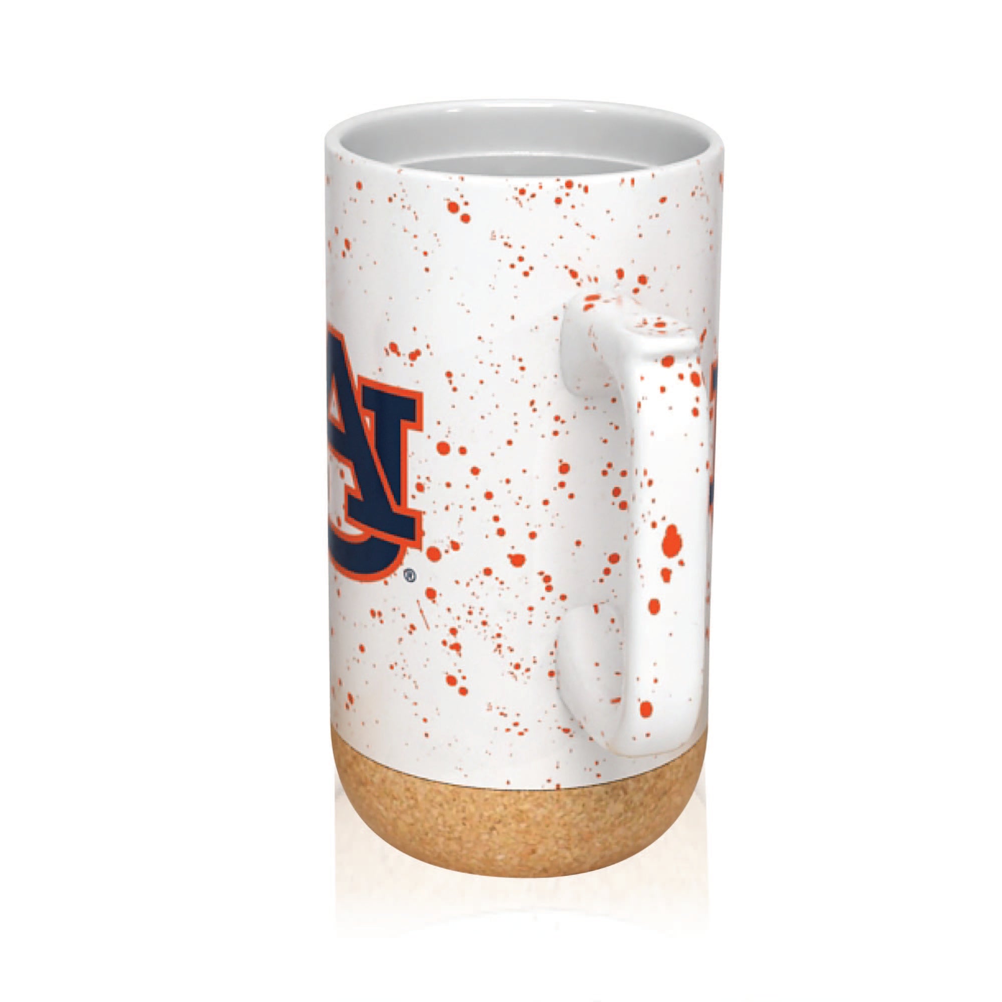 Auburn Tigers 18oz Speckle Cork Mug