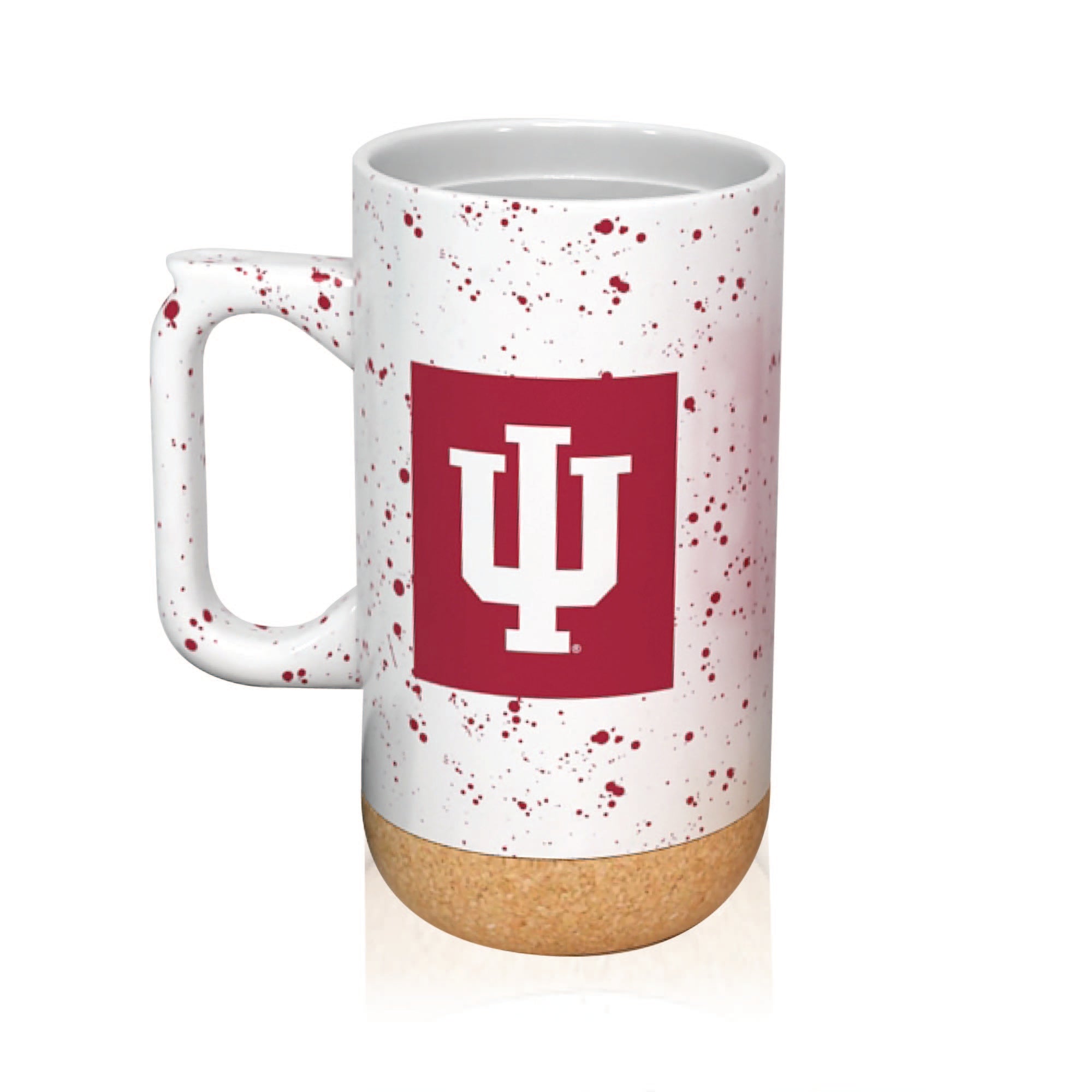 Indiana Hoosiers 18oz Speckle Cork Mug