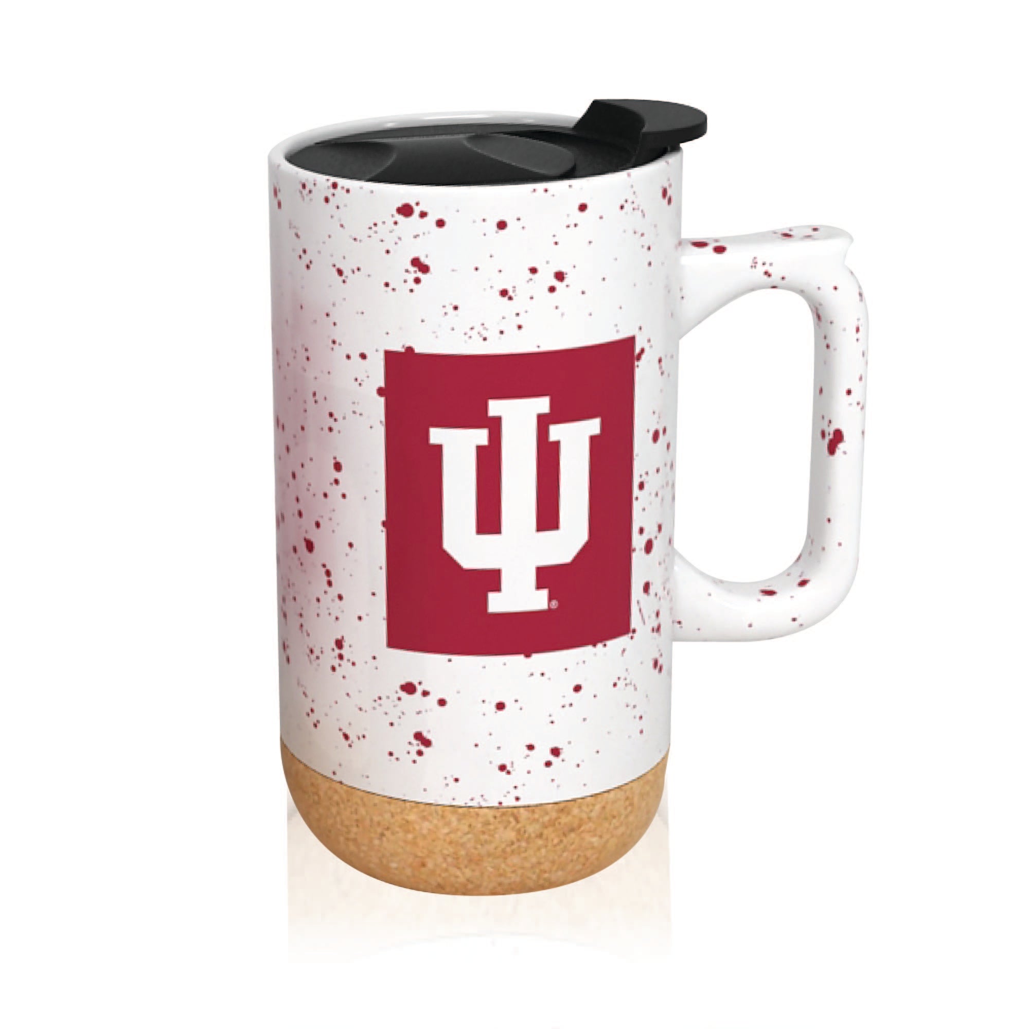 Indiana Hoosiers 18oz Speckle Cork Mug
