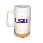 LSU Tigers 18oz Speckle Cork Mug