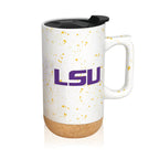 LSU Tigers 18oz Speckle Cork Mug