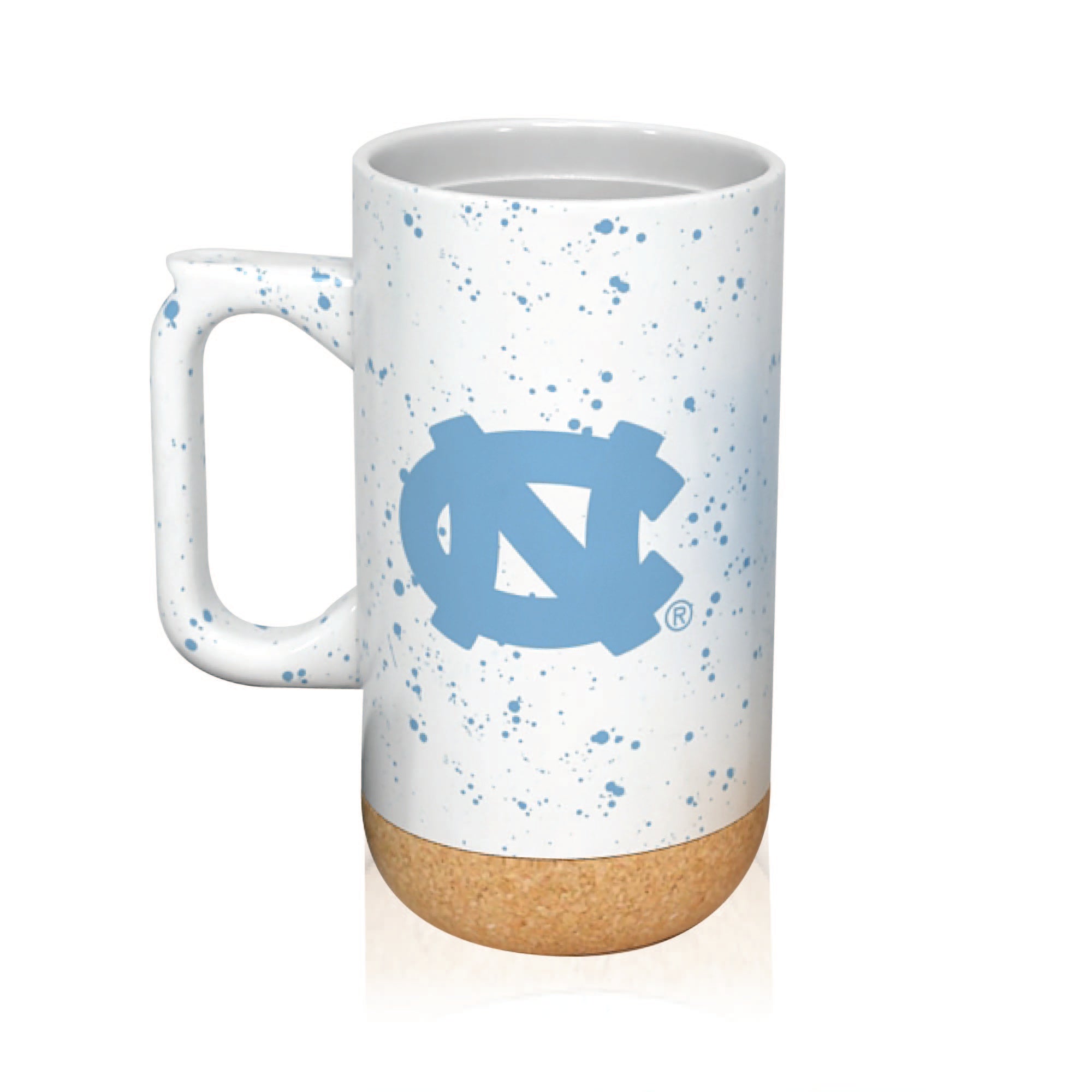 North Carolina Tar Heels 18oz Speckle Cork Mug
