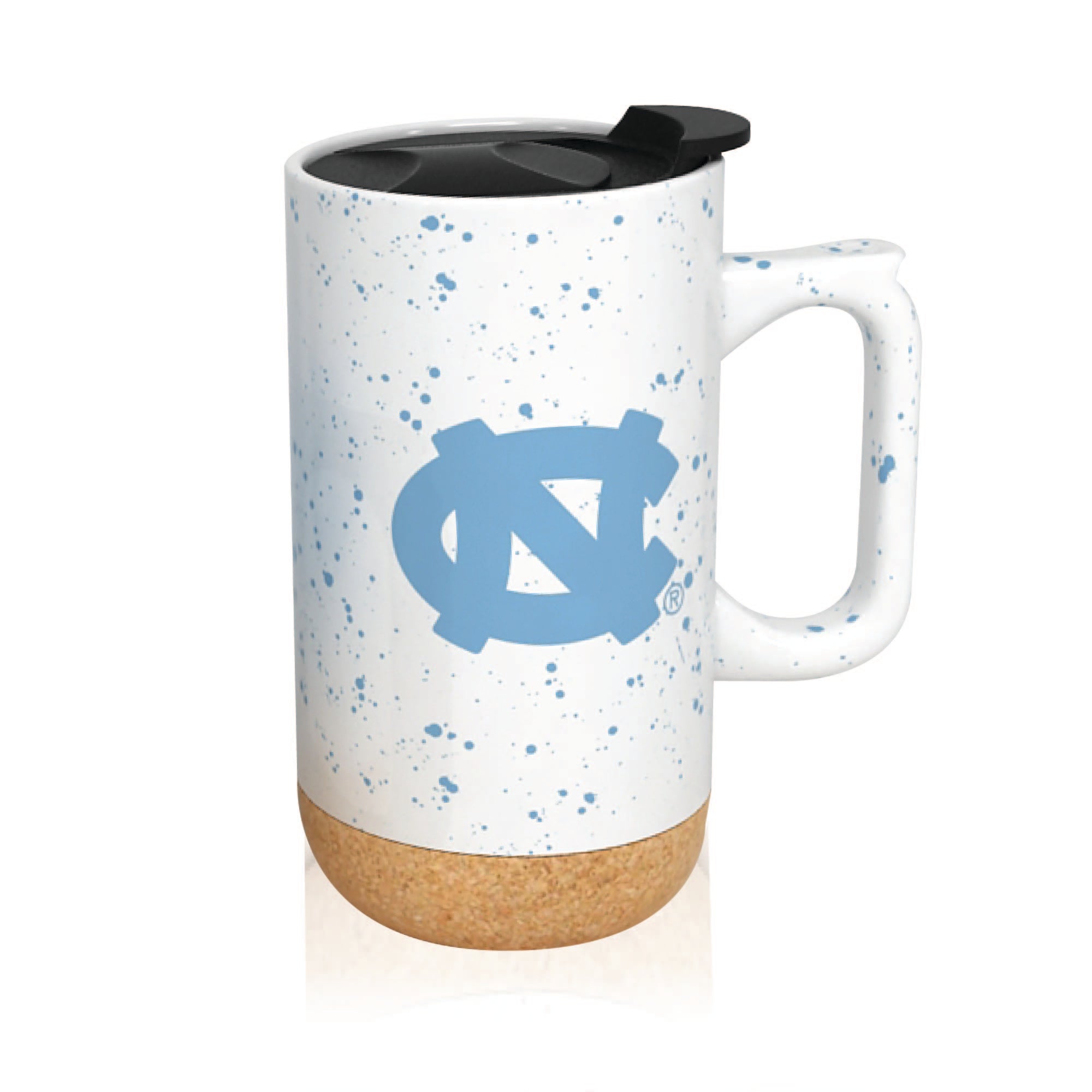 North Carolina Tar Heels 18oz Speckle Cork Mug
