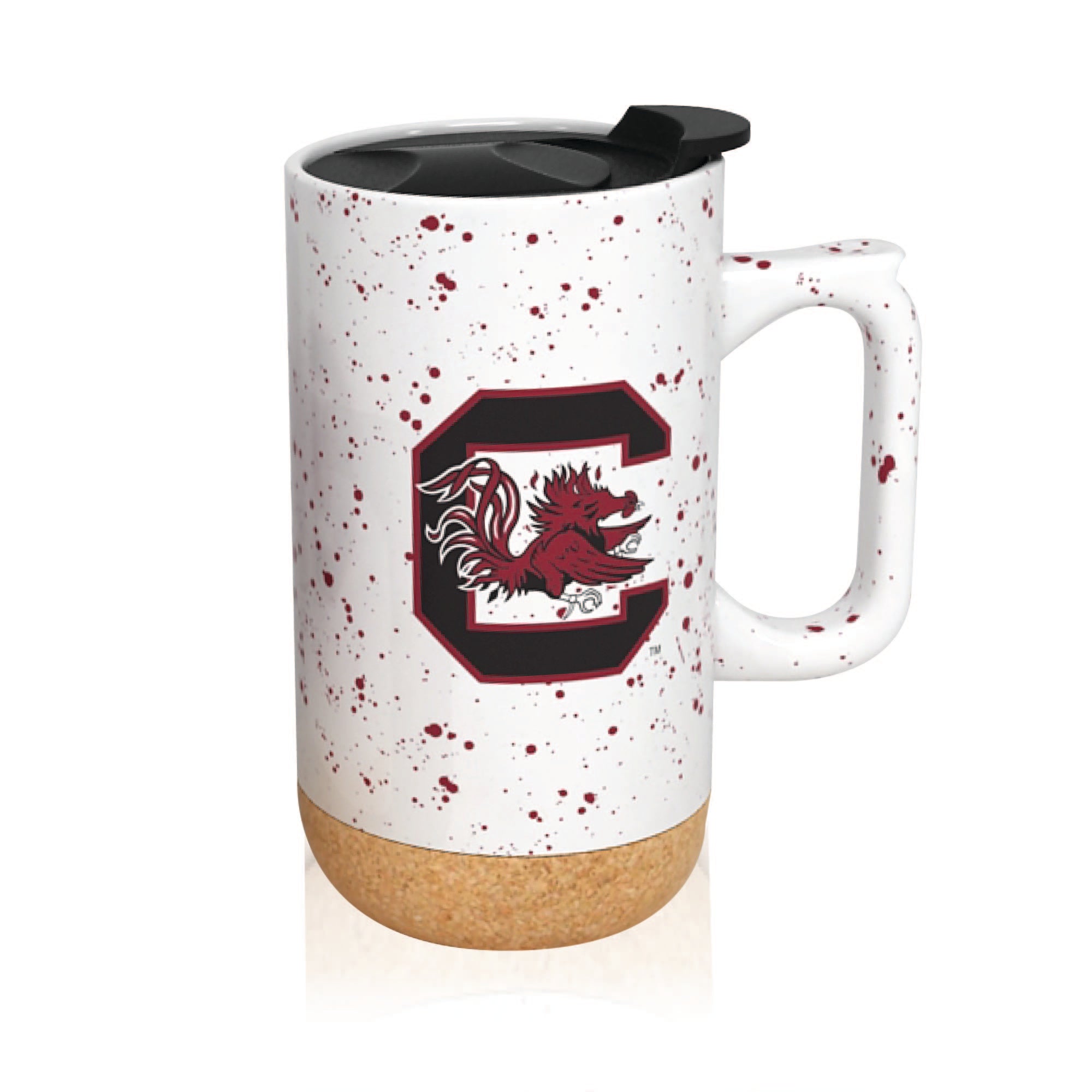 South Carolina 18oz Speckle Cork Mug
