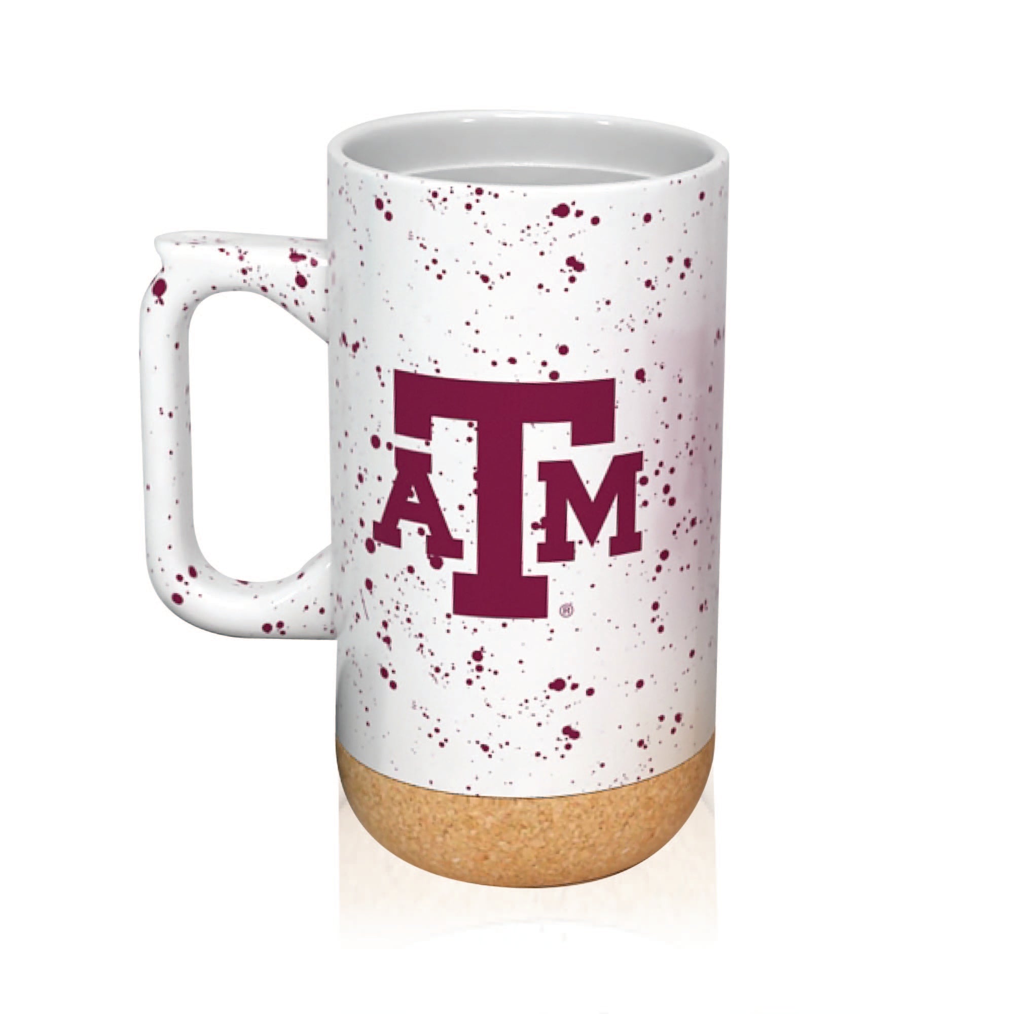 Texas A&M Aggies 18oz Speckle Cork Mug