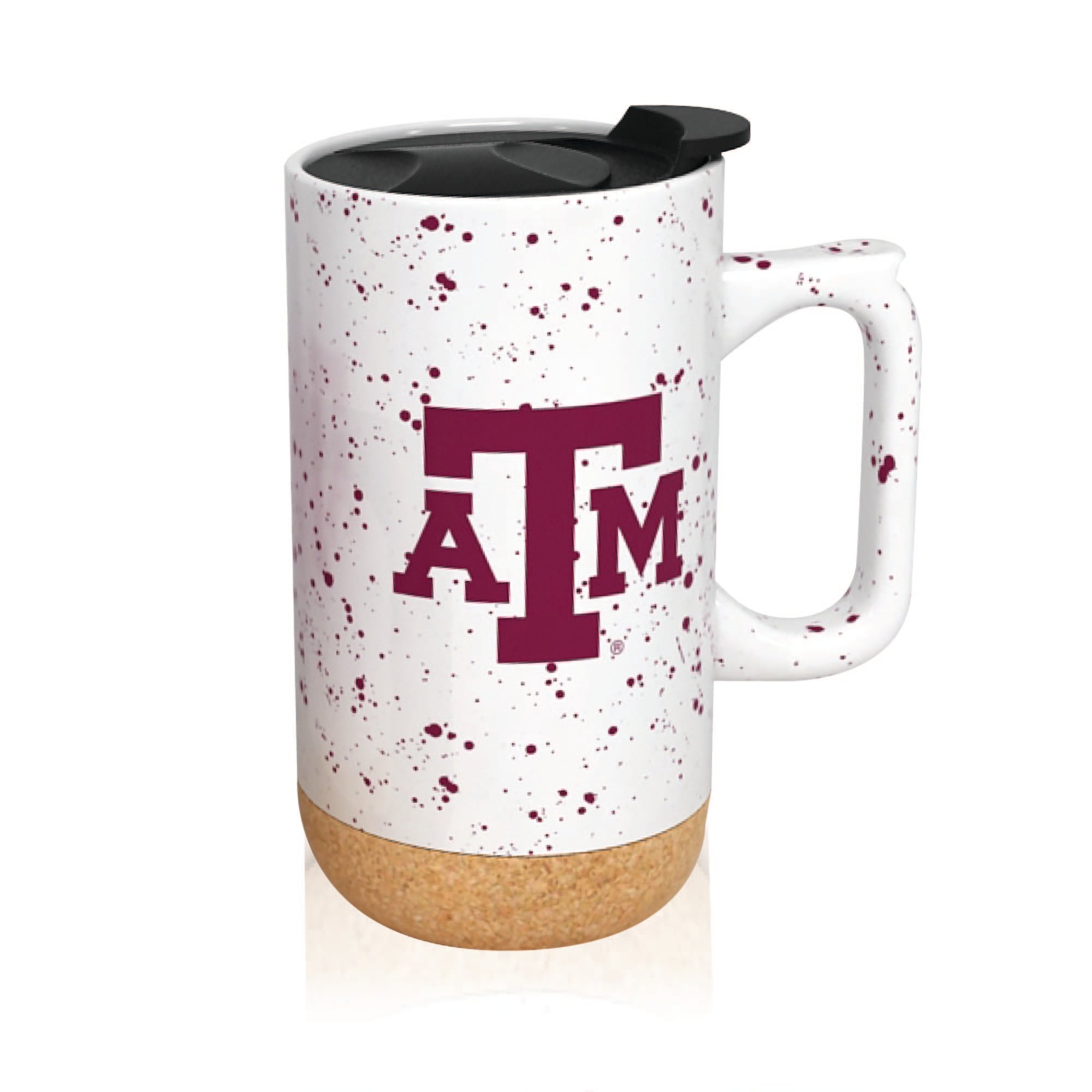 Texas A&M Aggies 18oz Speckle Cork Mug