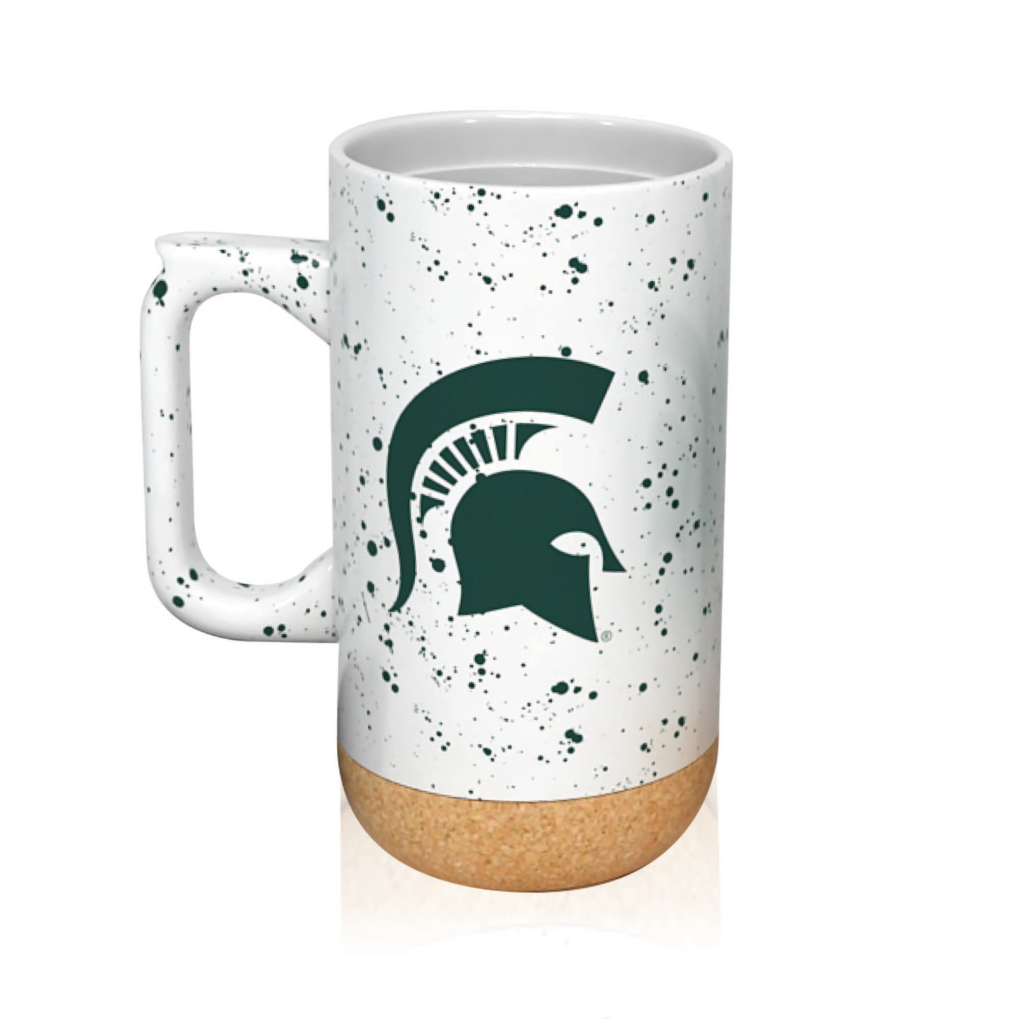 Michigan State Spartans 18oz Speckle Cork Mug