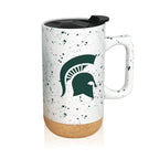 Michigan State Spartans 18oz Speckle Cork Mug