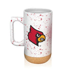 Louisville Cardinals 18oz Speckle Cork Mug