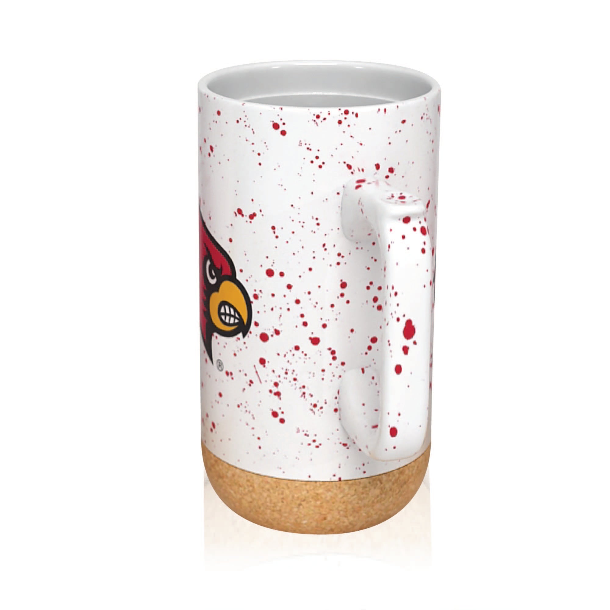 Louisville Cardinals 18oz Speckle Cork Mug