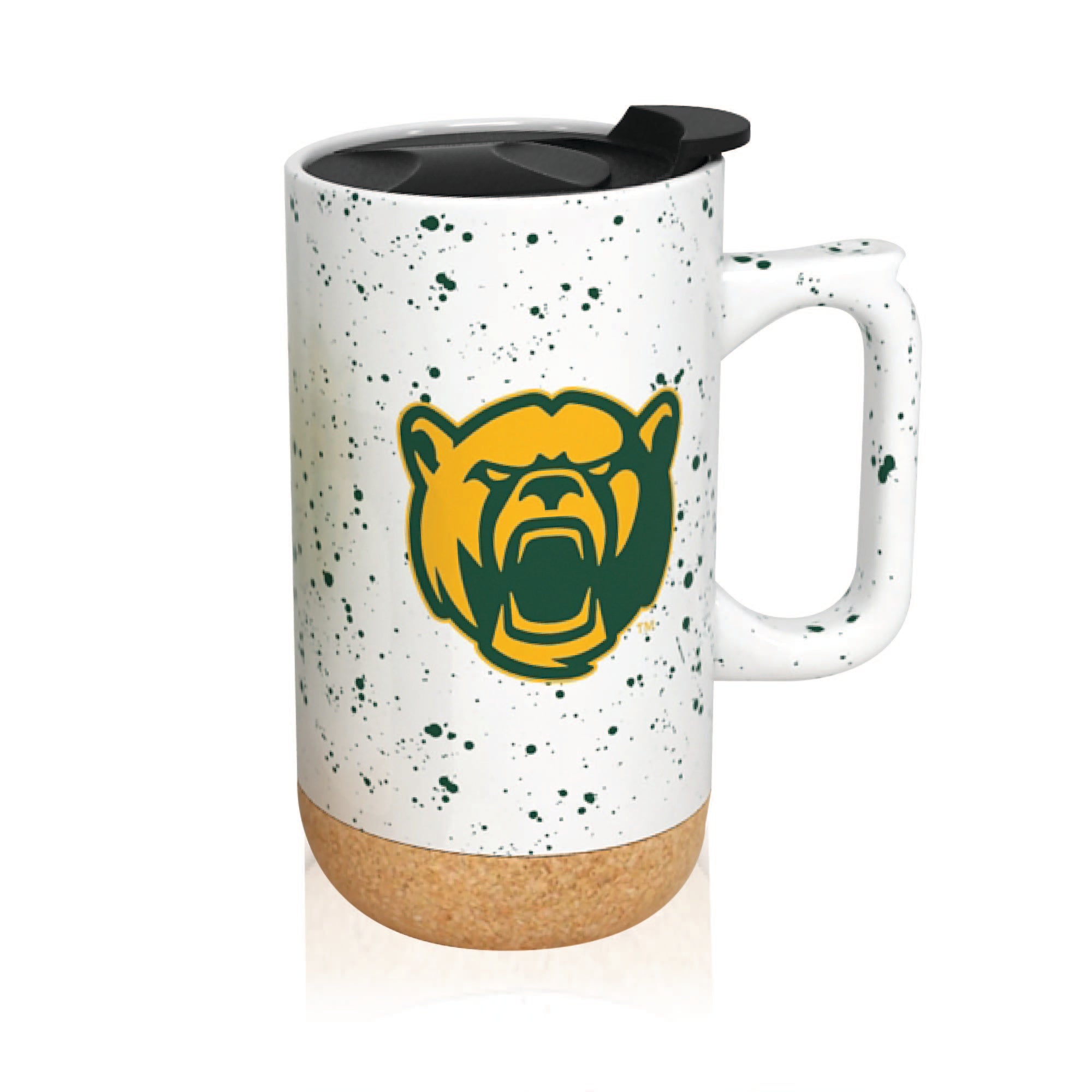 Baylor Bears 18oz Speckle Cork Mug