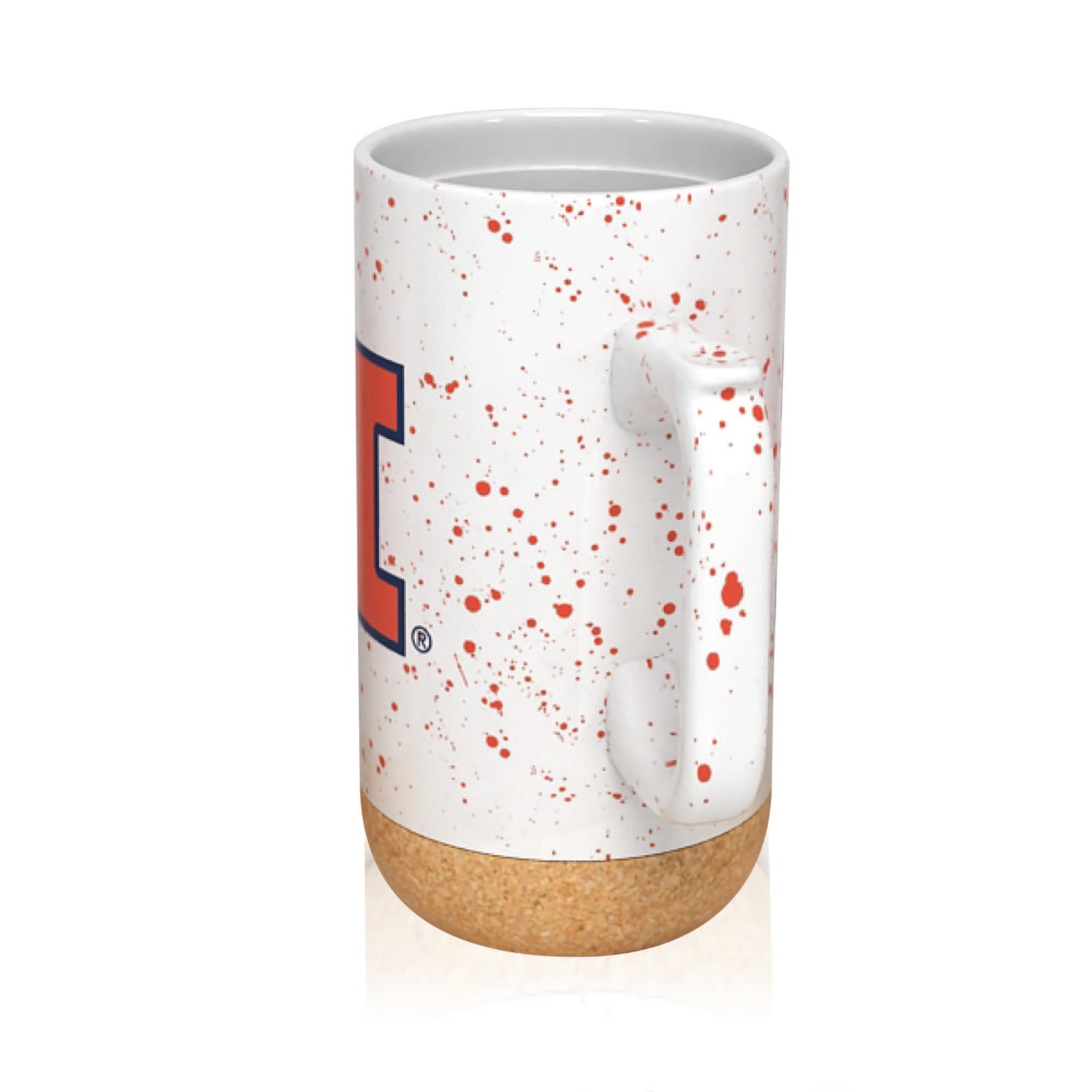 Illinois Fighting Illini 18oz Speckle Cork Mug
