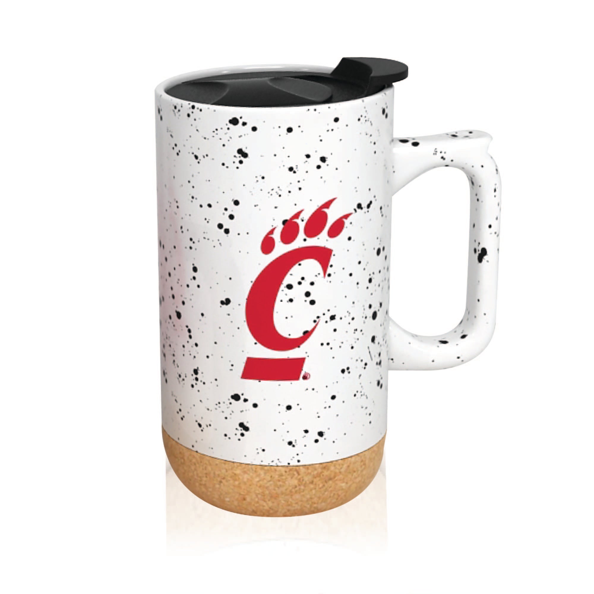 Cincinnati Bearcats 18oz Speckle Cork Mug