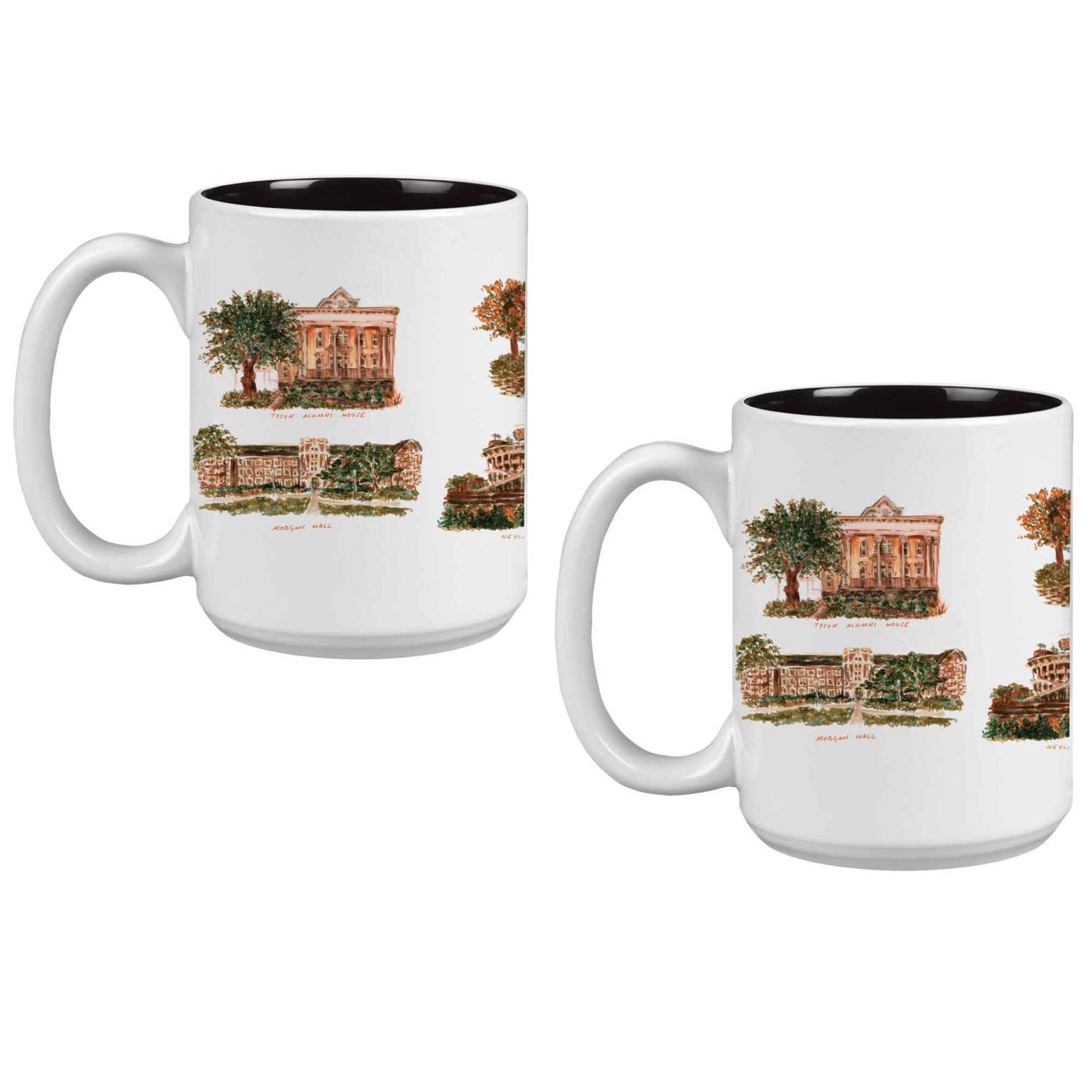 15oz Tennessee Volunteers Laura Wilcox University Collection 2-Pack Mug Set