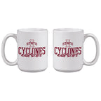 Iowa State Cyclones 15oz Chill Mugs | Set of 2