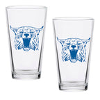 Set of 2 Kentucky Wildcats College Vault Sketch 16oz Pints