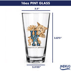 Set of 4 Kentucky Wildcats Mascot by Laura Wilcox 16oz Pint Glasses