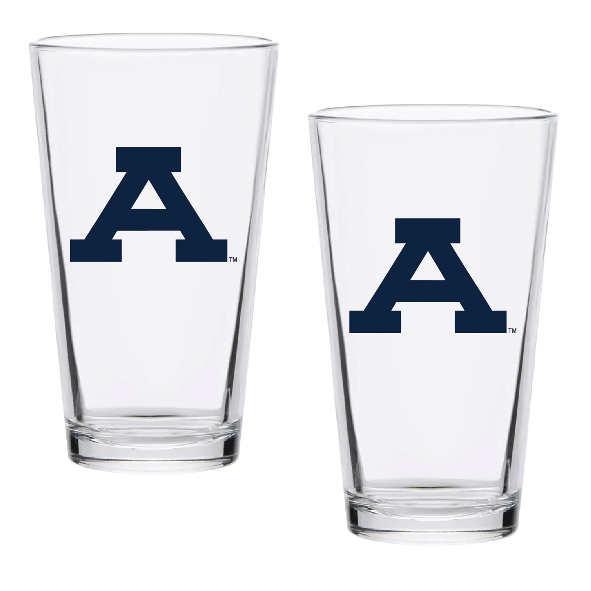 Set of 2 Auburn Tigers College Vault Sketch 16oz Pints