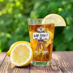 Set of 4 Auburn Tigers Mascot by Laura Wilcox 16oz Pint Glasses