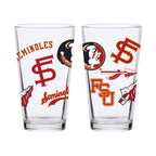 16oz Florida State Seminoles College Vault Medley Pint 2 Pack